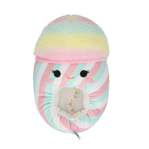 NEW 13-1 Girls Bevin the Snow Cone Squishmallows Slippers - Picture 3 of 3